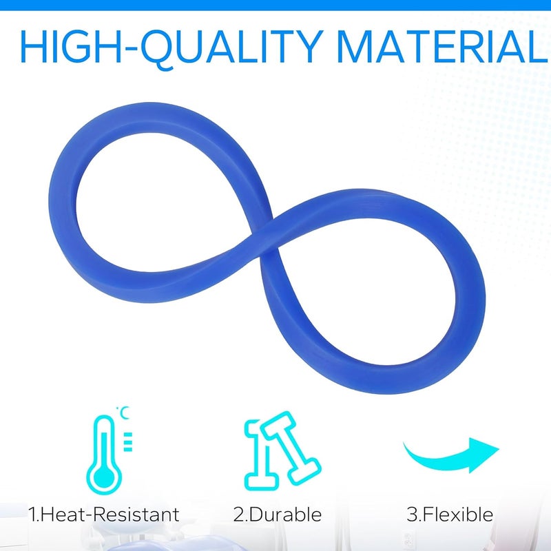 Pulems Door Gasket Seal Compatible with Tuttnauer 1730 Autoclave Series，Silicone Autoclave Door Gasket for 1730E,1730EK,1730M, 1730MK,1730 MKV，Replacement Part#02610020 for Medical&Lab Instruments Equipment - Image 4
